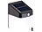 Lunartec 2er-Set LED-Solar-Wandleuchten mit PIR-Bewegungsmelder, 30 Lumen, 1 W Lunartec LED-Solar-Außenlampen mit PIR-Sensoren (tageslichtweiß)