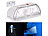 Lunartec Mini-LED-Treppenleuchte & Nachtlicht, PIR-Bewegungssensor, 5 lm, 0,12W Lunartec LED-Batterieleuchten mit Bewegungsmelder