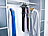 Sichler Haushaltsgeräte Elektrischer Krawattenhalter für 64 Krawatten & 8 Gürtel, beleuchtet Sichler Haushaltsgeräte Elektrische Krawattenhalter
