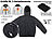 Wärmejacke mit Akku: PEARL urban Beheizbare Outdoor-Jacke mit USB-Anschluss, 3 Heizelemente, Größe M