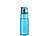 PEARL sports BPA-freie Kunststoff-Trinkflasche mit Einhand-Verschluss, 700 ml, blau