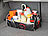 PEARL Faltbare Kofferraumtasche, 2 Tragegriffe & Trennwand, 52 x 22 x 31 cm PEARL Faltbare Kofferraumtaschen