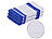PEARL 6er-Set Mikrofaser-Küchentücher z. Trocknen & Polieren, 3D-Waffelpiqué PEARL