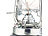Lunartec 2er-Set Petroleum-Sturmlaternen mit Glaskolben, verzinkt, 30 cm Lunartec Petroleum-Sturmlaternen