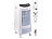 Wasserkühlung Raum: Sichler 3in1-Luftkühler, Luftbefeuchter und Ionisator, 4 l, 65 W, 200 ml/h