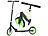 Cityroller: PEARL Klappbarer City-Roller, XXL-Räder, Ständer, Trageriemen, bis 100 kg