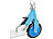 PEARL Klappbarer City-Roller für Kinder, ultraleicht, max. 50 kg, blau PEARL Tretroller für Kinder