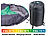 Schlafsäcke: Semptec 3-Jahreszeiten-Mumienschlafsack, 400 g/m² Füllung, 230 x 85 x 70 cm