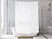 BadeStern Transparenter Duschvorhang mit 3D-Effekt, 12 Ringe, 180 x 200 cm BadeStern Duschvorhänge