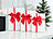 Your Design 6er-Set edle Geschenk-Boxen mit roter Schleife, 3 verschiedene Größen Your Design Geschenkboxen