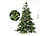 infactory Künstlicher Weihnachtsbaum mit 500 LEDs und 70 Ästen Versandrückläufer infactory Weihnachtsbäume mit LED-Beleuchtung