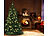 infactory Künstlicher Weihnachtsbaum mit 500 LEDs und 70 Ästen, 225 cm, grün infactory