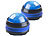 newgen medicals 2er-Set Massageroller für den ganzen Körper, mit 360°-Halterung, blau newgen medicals Öl-Massageroller