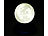 infactory Freischwebende Deko-Leuchte mit beleuchtetem Mond und Magnet-Basis infactory Freischwebende Monde mit Magnet-Basis