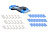 PEARL Kochfeld-Schaber für kratzfeste & empfindliche Oberflächen, 40 Klingen PEARL Schaber für kratzfeste und empfindliche Oberflächen