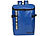 Xcase 2er Pack Lkw-Planen-Kühlrucksack, abwaschbar, wasserabweisend Xcase Rucksäcke aus LKW-Plane mit Kühlfunktion