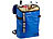 Kühltasche: Xcase Lkw-Planen-Kühlrucksack, abwaschbar, wasserabweisend, 16 l