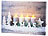 infactory Wandbild "Kerzen im Schnee" mit LED-Beleuchtung, 30 x 20 cm infactory LED-Weihnachts-Wandbilder
