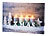 infactory Wandbild "Kerzen im Schnee" mit LED-Beleuchtung, 30 x 20 cm infactory LED-Weihnachts-Wandbilder