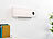Sichler Haushaltsgeräte Keramik-Wandheizlüfter mit digitalem Thermostat, Oszillation, 2.000 W Sichler Haushaltsgeräte Wandheizlüfter mit Thermostat & Fernbedienung