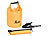 Xcase Wasserdichter Packsack, strapazierfähige Industrie-Plane, 5 l, orange Xcase