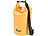 Xcase Wasserdichter Packsack, strapazierfähige Industrie-Plane, 20 l, orange Xcase