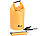 Xcase 3er-Set Wasserdichte Packsäcke aus Lkw-Plane, 5/10/20 Liter, orange Xcase Wasserdichter Packsack