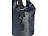 Xcase Wasserdichter Packsack, strapazierfähige Industrie-Plane, 5 l, schwarz Xcase Wasserdichte Packsäcke