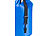 Xcase 3er-Set Wasserdichte Packsäcke aus Lkw-Plane, 5/10/20 Liter, blau Xcase Wasserdichte Packsäcke