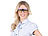 infactory Augenschonender Brillen-Clip, Blaulicht-Filter für Bildschirme, UV 400 infactory Brillen-Clips mit Blaulicht-Filter