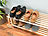 infactory 1 Paar Premium-Schuhspanner aus Zedernholz, 3-fach gefedert, Gr. 46/47 infactory