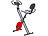 PEARL sports Klapp-Heimtrainer mit Rückenlehne, Tablet-Halter (Versandrückläufer) PEARL sports Heimtrainer mit Tablet-/ Laptop-Ablagen