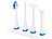newgen medicals 10 Wechselköpfe für Zahnpflege-Set NC-4990 newgen medicals Mundpflege Center