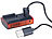 PEARL Cree-LED-Fahrrad-Rücklicht mit Akku, USB-Ladekabel, StVZO-zugel., IPX4 PEARL