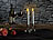 Britesta 2er-Set LED-Stabkerzen mit silbernem Kerzenständer, flackernde Flamme Britesta LED-Stabkerzen mit Kerzenständer