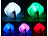 Lunartec Klappbare LED-Stimmungsleuchte im Buch-Design, 5 Farben, 0,2 Watt Lunartec LED-Buchlampen