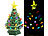 infactory Deko-Weihnachtsbaum aus Keramik mit LED-Beleuchtung, Timer, 19 cm infactory Deko-Weihnachtsbäume mit LED-Beleuchtung