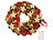 Britesta Weihnachtskranz, 20 warmweiße LEDs, Timer, batteriebetrieben, 28 cm Britesta LED-Weihnachts-Türkränze