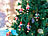infactory 6er-Set Holz-Weihnachtsbaum-Schmuck "Nussknacker", handgefertigt, 8 cm infactory Weihnachtsbaum-Schmucke