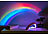 Playtastic LED-Regenbogen-Projektionsleuchte für Schlaf- und Kinderzimmer, Timer Playtastic LED-Regenbogen-Projektionsleuchten