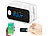newgen medicals Finger-Pulsoximeter mit OLED-Farbdisplay, Bluetooth, App newgen medicals Finger-Pulsoximeter mit Apps