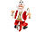 Weihnachten, Frohe Bescherung, Frohes Fest, Christmas Seilkünstler: infactory Weihnachtsmann auf Einrad, mit Fussball