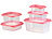 Rosenstein & Söhne 30-teiliges Frischhaltedosen-Set BASIC, BPA-frei (15 Dosen) Rosenstein & Söhne Kunststoff-Frischhaltedosen-Sets