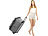 Xcase 2er-Set faltbare XXL-Reisetaschen mit Trolley-Funktion &Teleskop-Griff Xcase Faltbare Trolley-Reisetaschen