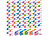Soft-Wäscheklammer-Set: PEARL Soft-Grip-Wäscheklammern mit Doppel-Kleiderhaken, 100 Stück, 5 Farben