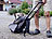 Sweetypet 2in1-Hunde-Trolley und Rucksack mit Sichtfenster, bis 8 kg, anthrazit Sweetypet Rucksack-Transporttrolleys für Haustiere