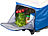 Xcase 2in1-Einkaufs-Tasche-Trolley mit geteilten ISO-Kühltaschen, 45 Liter Xcase 2in1-Einkaufs-Tasche mit abnehmbarem Trolley und Kühltasche