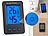 Innenthermometer: PEARL Digitales Thermometer/Hygrometer mit Komfortanzeige und LCD-Display