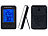 PEARL 2er Pack Digitales Thermometer/Hygrometer mit großem beleuchtetem LCD PEARL 