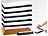 TokioKitchenWare 5er-Set Wasser-Schleifsteine, rutschfeste Halter, Körnung 1000 - 8000 TokioKitchenWare Wasserschleifsteine